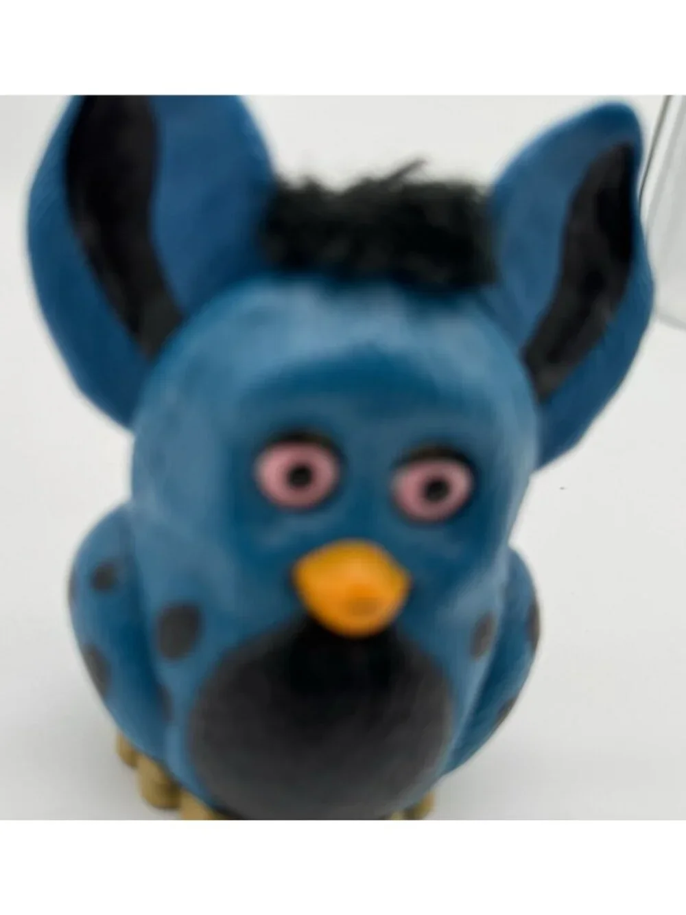 2005 Furby Burger King Toy Blue And Black